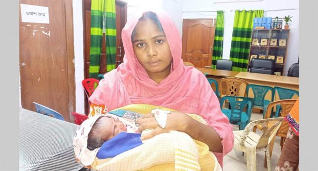 বগুড়ায় সেই নবজাতক ৪ দিন পর গাজীপুর থেকে উদ্ধার