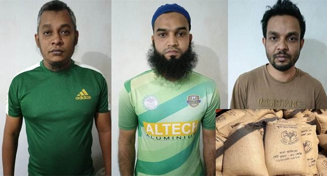 গাজীপুরে ওএমএসের চাউল উদ্ধার, গ্রেফতার ৩
