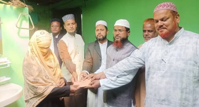 সৈয়দপুরে সড়ক দুর্ঘটনায় নিহতের পরিবারের পাশে জামায়াত