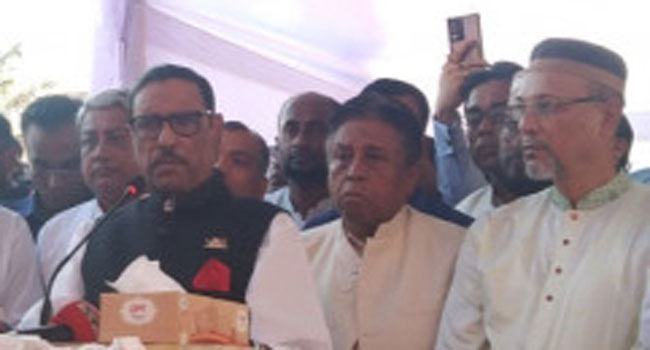 হাওয়া ভবনের বিরুদ্ধে খেলা হবে : ওবায়দুল কাদের