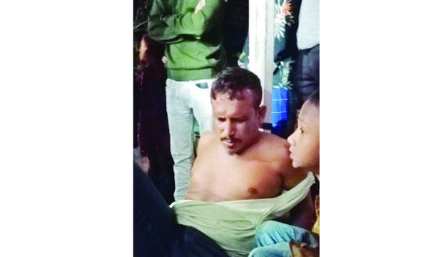 ভালুকায় চুরির অপবাদে খুঁটিতে বেঁধে নির্যাতন