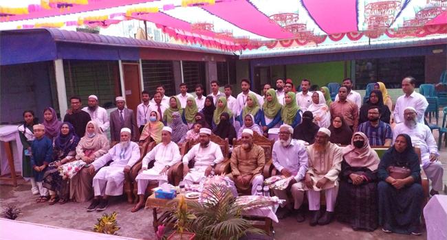 গাজীপুরে রত্ম শিক্ষার্থীদের বাবা-মাকে সংবর্ধনা ও বার্ষিক দোয়া মাহফিল