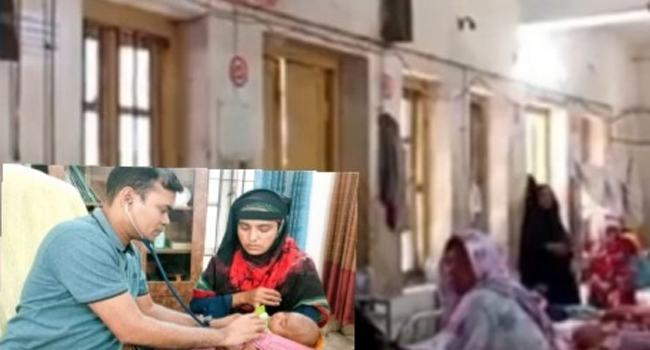 লালমোহনে নিউমোনিয়া ও ডায়রিয়ায় আক্রান্ত হচ্ছে শিশুরা