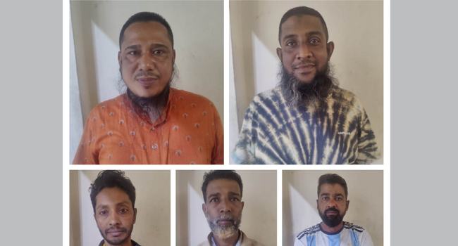 ফতুল্লায় বিএনপির ৫ নেতাকর্মী গ্রেফতার