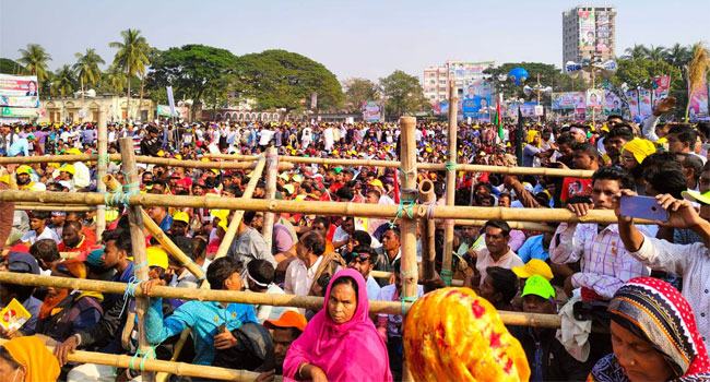 বিএনপির সমাবেশ শেষ না হতেই রাজশাহী বিভাগের পরিবহন ধর্মঘট প্রত্যাহার