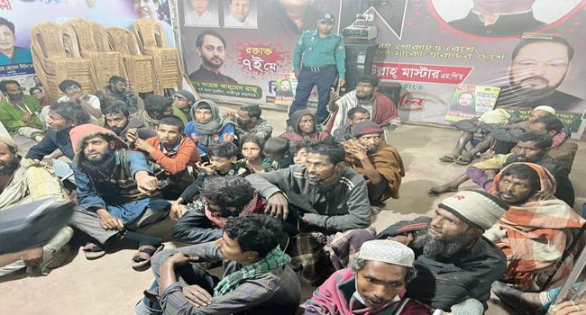 ৪০ ভবঘুরেকে পুর্নবাসন কেন্দ্রে পাঠালো জিএমপি