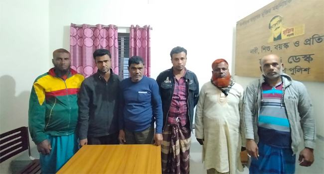 জীবননগরে নাশকতার মামলায় বিএনপির ৭ নেতাকর্মী গ্রেফতার