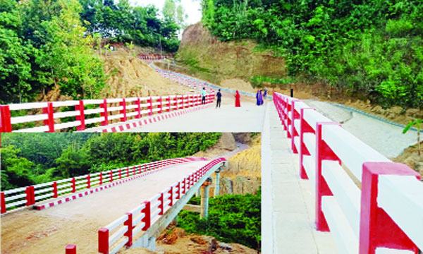 চন্দনাইশের গহিন অরণ্যে দৃষ্টিনন্দন জিরোবুক সেতু