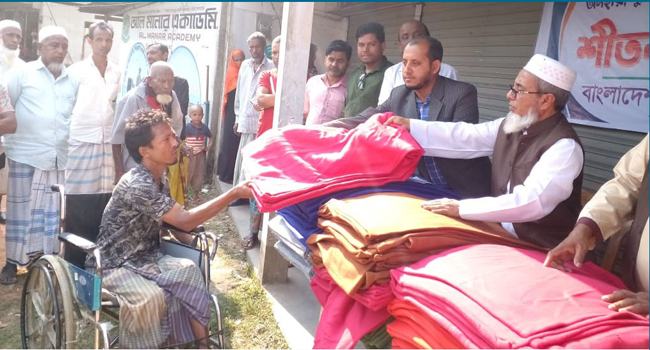 কানাইঘাট ও জকিগঞ্জে জামায়াতের শীতবস্ত্র বিতরণ