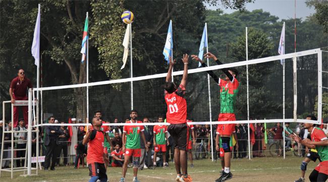 ইবিতে আন্তঃবিশ্ববিদ্যালয় ভলিবল টুর্নামেন্ট শুরু
