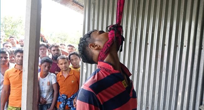 পীরগঞ্জে আম বাগান থেকে যুবকের ঝুলন্ত লাশ উদ্ধার
