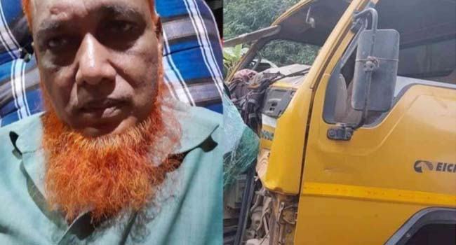 বালিয়াকান্দিতে ট্রাকচাপায় বৃদ্ধ নিহত