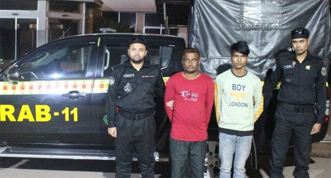 সোনারগাঁওয়ে ফেনসিডিলসহ ২ মাদক কারবারি আটক