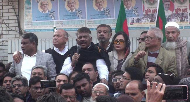 তত্ত্বাবধায়ক সরকার ছাড়া জাতীয় নির্বাচন হতে দেয়া হবে না : দুলু