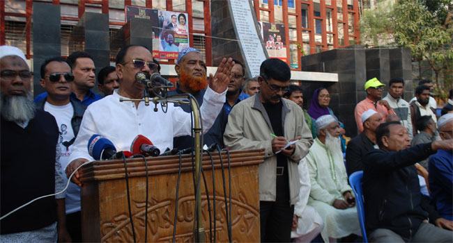 ভোটাধিকার পুনঃপ্রতিষ্ঠার জন্যই আন্দোলন করছে বিএনপি : গয়েশ্বর