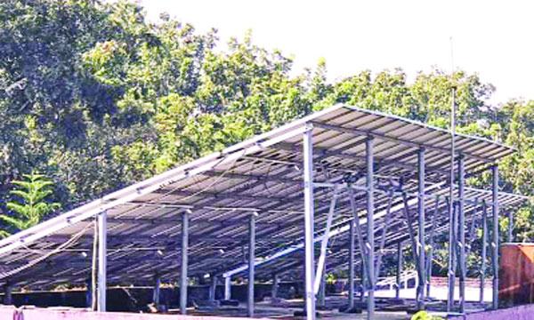 চুনারুঘাটে দেড় কোটি টাকার সোলার প্যানেল অকেজো