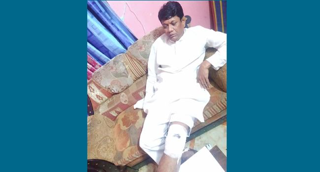 গাজীপুর সিটি কাউন্সিলরের পা ভেঙ্গে দিল পুলিশ : আটক ৩০