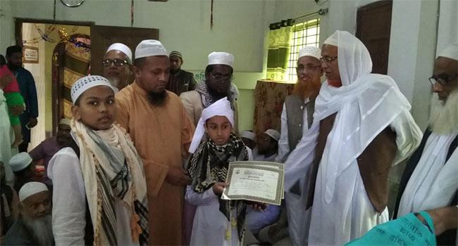 ৯ মাসেই হাফেজ ৯ বছরের শিশু