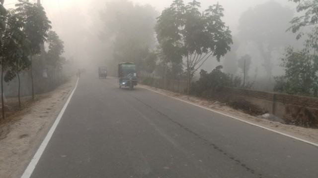 ৯ ডিগ্রিতে নেমেছে তেঁতুলিয়ায় তাপমাত্রা