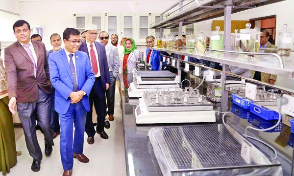 কৃষি গবেষণা ইনস্টিটিউটে দেশের প্রথম জৈব বালাইনাশক গবেষণাগার উদ্বোধন