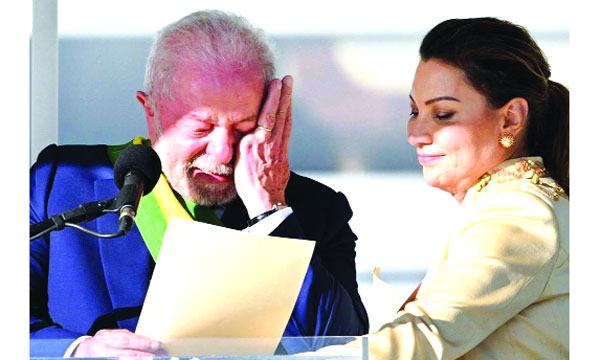 ব্রাজিল পুনর্গঠনের প্রতিশ্রুতি লুলার
