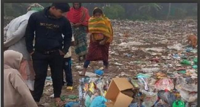 শ্রীপুরে ময়লার স্তূপে মিলল নবজাতকের লাশ