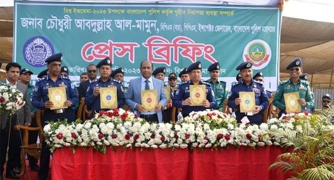 বিশ্ব ইজতেমায় সর্বোচ্চ নিরাপত্তাব্যবস্থা নেয়া হয়েছে : আইজিপি