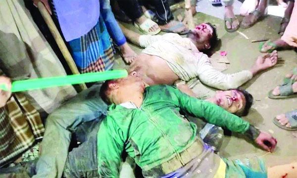 মুরাদনগরে ডাকাত সন্দেহে দুই যুবককে পিটিয়ে হত্যা আহত এক