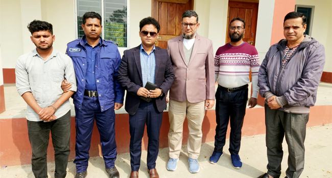 বাকেরগঞ্জে স্কুলছাত্রীকে উত্যক্ত করায় যুবকের কারাদণ্ড