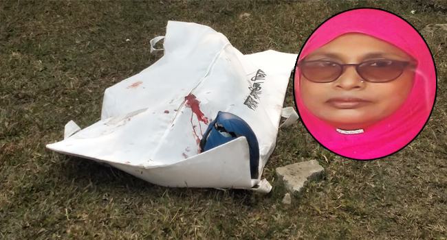 গাংনীতে ট্রাকচাপায় স্কুলশিক্ষিকা নিহত, আহত ২