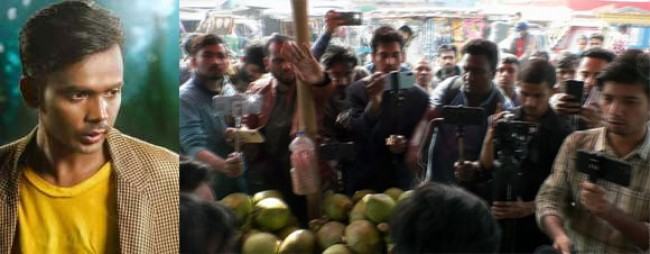 বগুড়ায় হিরো আলমের প্রচারে এক ঝাঁক ইউটিউবার