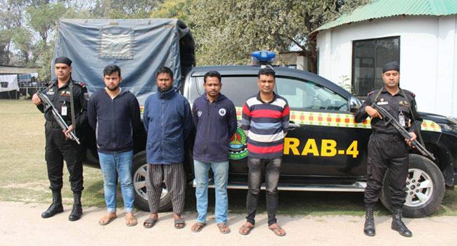 আশুলিয়ায় আরিফ হত্যা মামলায় গ্রেফতার ৪