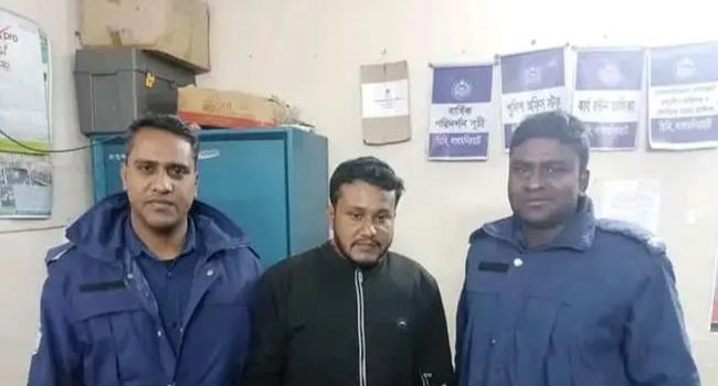 পাটগ্রামের আলোচিত অধ্যক্ষ হত্যা মামলার প্রধান আসামি গ্রেফতার