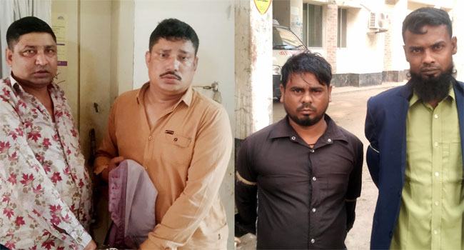 চান্দিনায় পুলিশ পরিচয়ে ফের ছিনতাই, আটক ৪