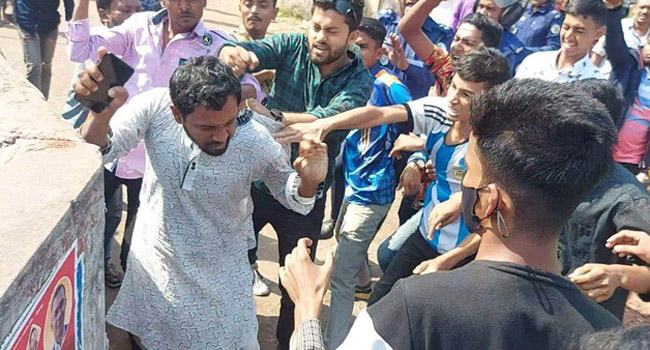 পাথরঘাটায় বিএনপির কর্মসূচিতে যুবলীগ-ছাত্রলীগের হামলা