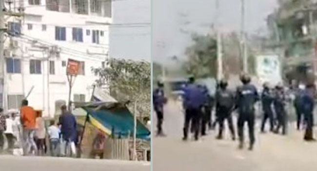 আড়াইহাজারে সংঘর্ষের ঘটনায় বিএনপির ১২০ নেতাকর্মীর নামে মামলা