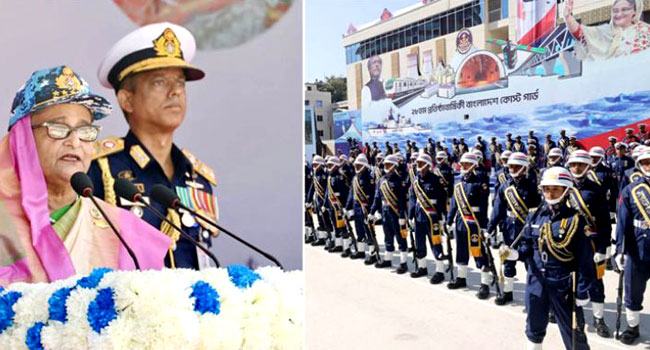 উপকূলবাসীর প্রকৃত বন্ধু হোন : কোস্ট গার্ডকে প্রধানমন্ত্রী