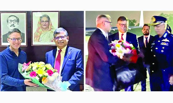 ভারত যুক্তরাষ্ট্র কোরিয়া থেকে একই দিনে উচ্চ পর্যায়ের সফর