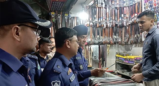 বগুড়ায় এক সপ্তাহে ৯ জন ছুরিকাহত, ২১০ চাকু উদ্ধার