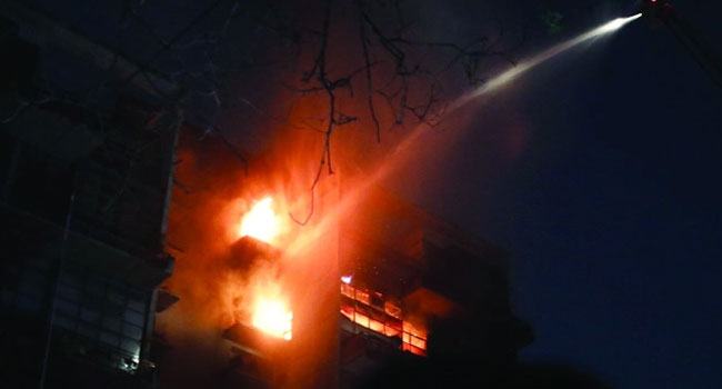 গুলশানে আগুন : নিহত যুবকের পরিচয় মিলেছে