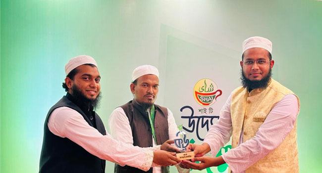বিশেষ উদ্যোক্তা সম্মাননা পেলেন মাওলানা সাজ্জাদ হোসাইন সজিব