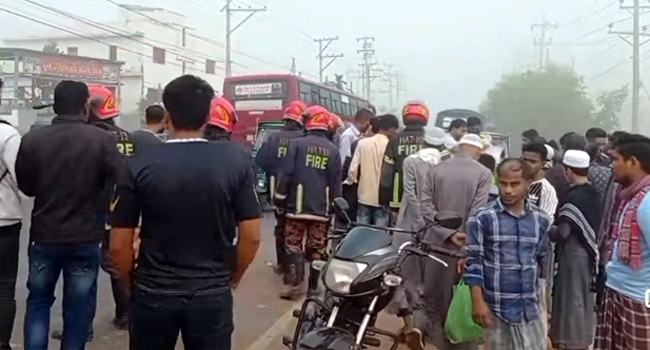 হাটহাজারীতে সড়ক দুর্ঘটনায় নিহত ১