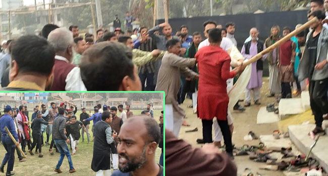 মানিকগঞ্জে আ’লীগের অঙ্গসংগঠনগুলোর মধ্যে সংঘর্ষ, আহত ৬