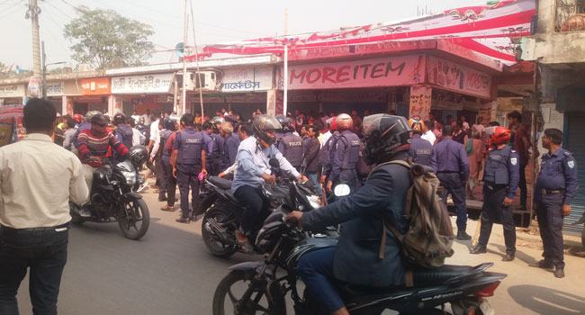 নীলফামারীতে মুখোমুখী আওয়ামী লীগ-বিএনপি