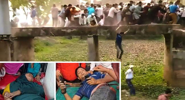 কুমিল্লায় বিএনপির পদযাত্রায় পুলিশের গুলি