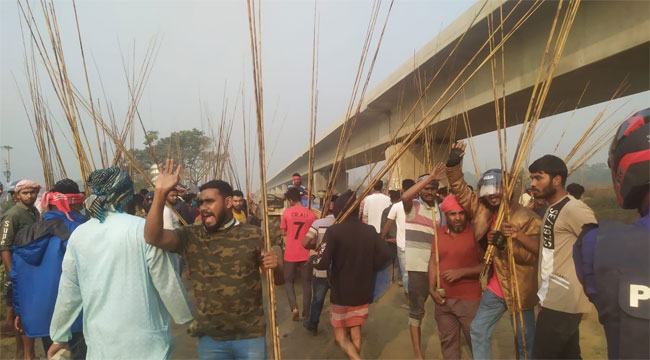 মুন্সীগঞ্জে হাউজিং ব্যবসা নিয়ে বিরোধে হামলা-ভাঙচুর