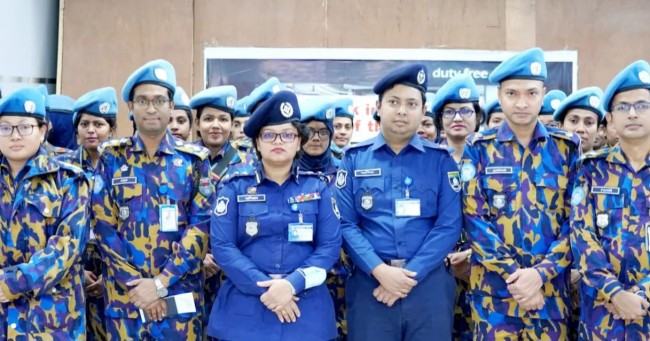 মালিতে আন্তর্জাতিক শান্তিরক্ষা মিশনে যোগ দিতে রওনা হয়েছে পুলিশ দল