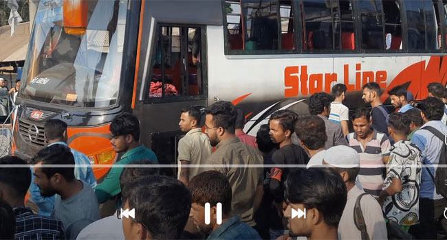 চৌমুহনীতে শ্রমিক লীগের ২ গ্রুপের সংঘর্ষ