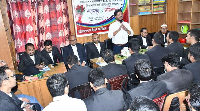 নবীন আইনজীবীদের ল’ইয়ার্স কাউন্সিল ঢাকা জজকোর্ট শাখার সংবর্ধনা