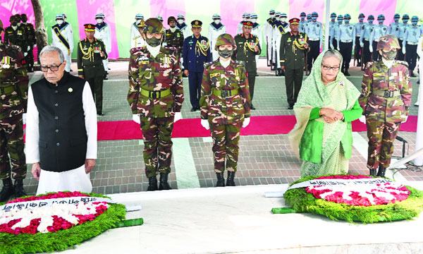বঙ্গবন্ধুর আদর্শে স্মার্ট দেশ গড়ব : প্রধানমন্ত্রী